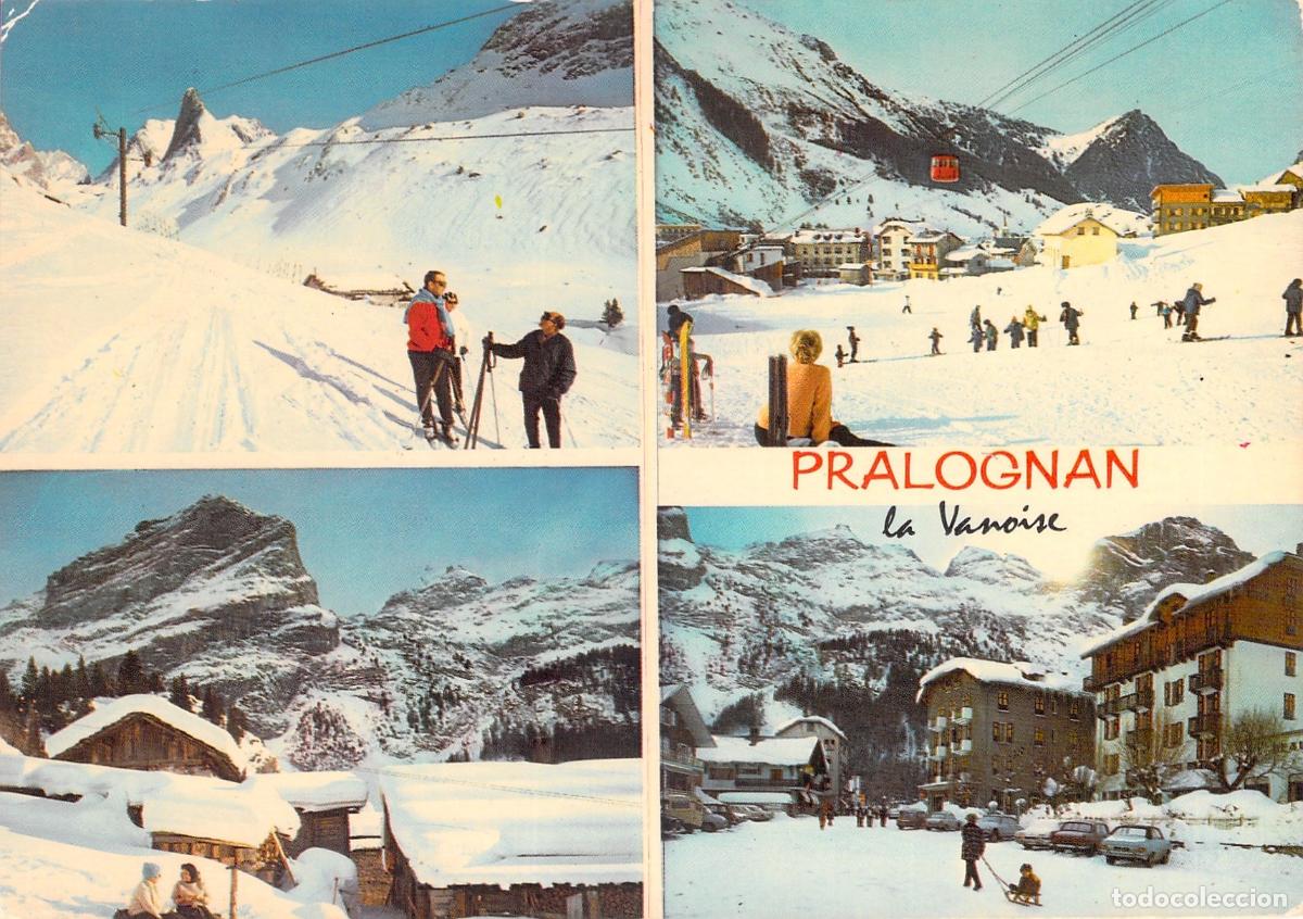 Postales: Postal de Pralognan-la-Vanoise, Saboya, Francia - Paisaje de Invierno