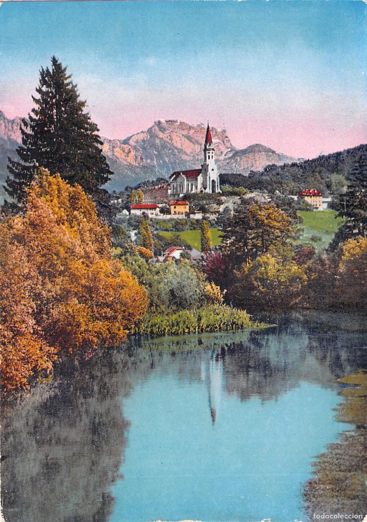 Postales: Postal de Annecy: Canal du Thion y Monasterio de la Visitaci&oacute;n