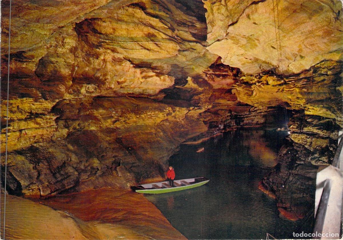 Cartes Postales: Postal Gouffre de Padirac - Cascada del Lago de los Grandes Gours