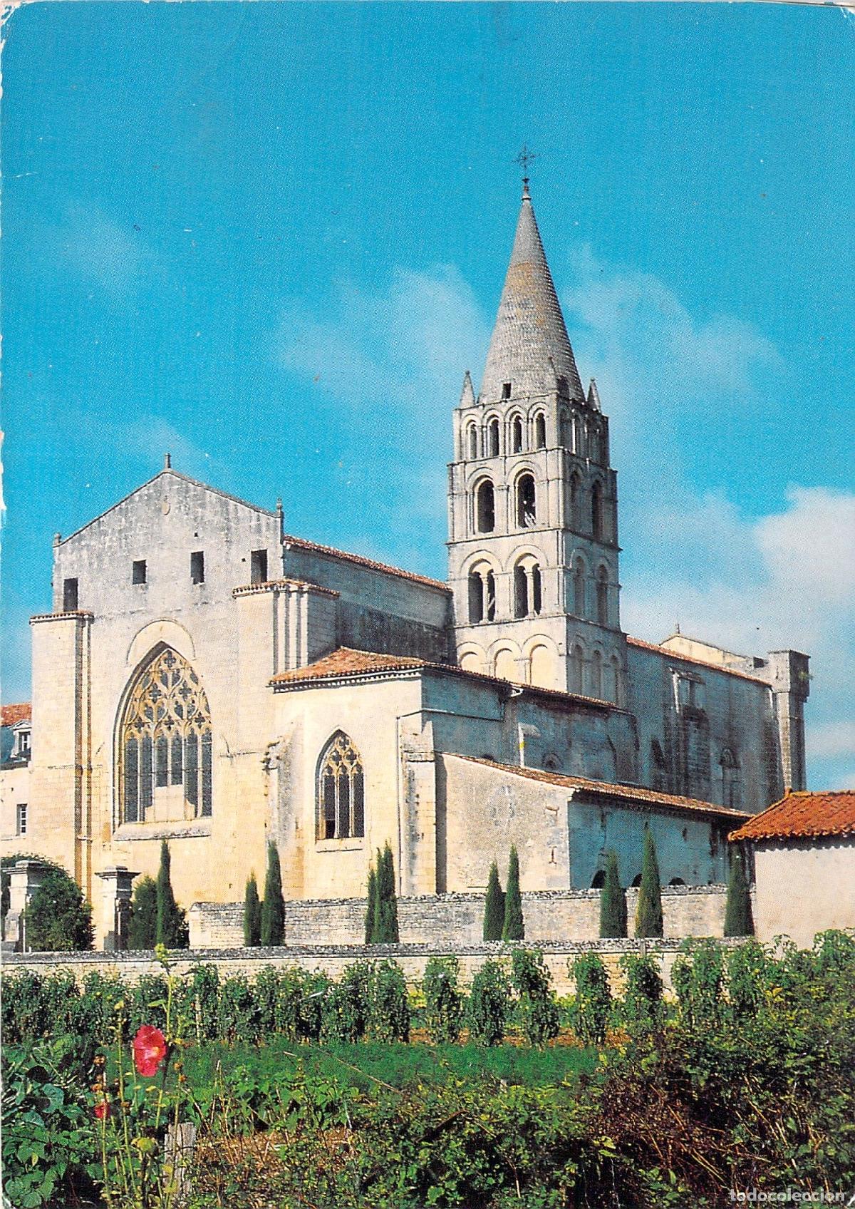 Cartes Postales: Postal de la Abad&iacute;a de Bassac en Charente, Francia