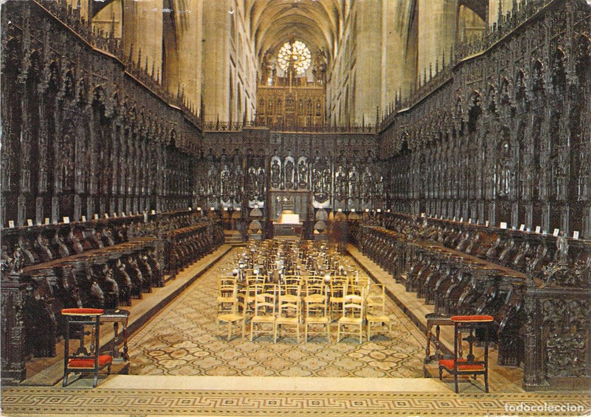 Postales: Postal de la Bas&iacute;lica de Santa Mar&iacute;a de Auch, Francia