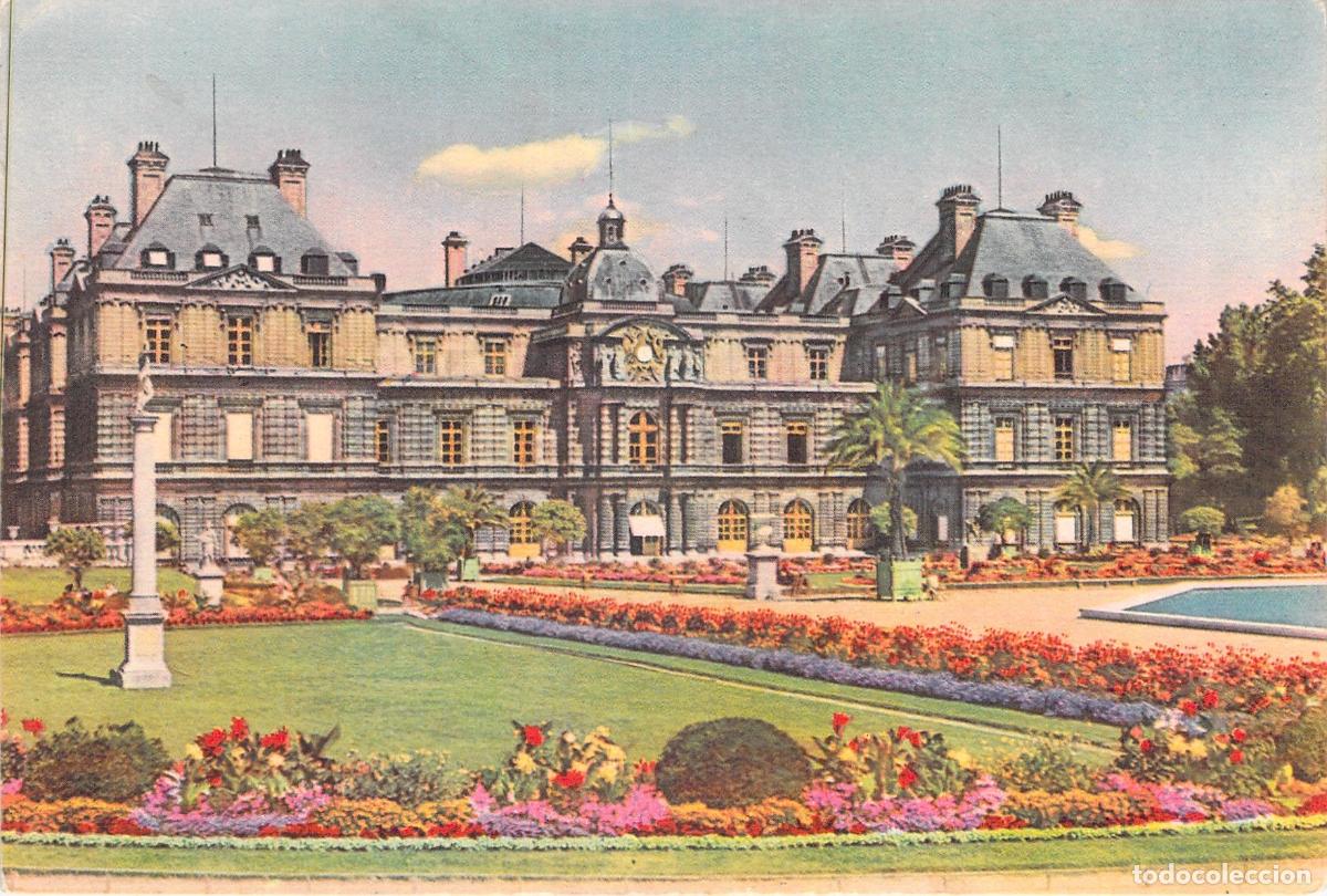 Cartes Postales: Postal de Par&iacute;s - Palacio del Luxemburgo y sus Jardines