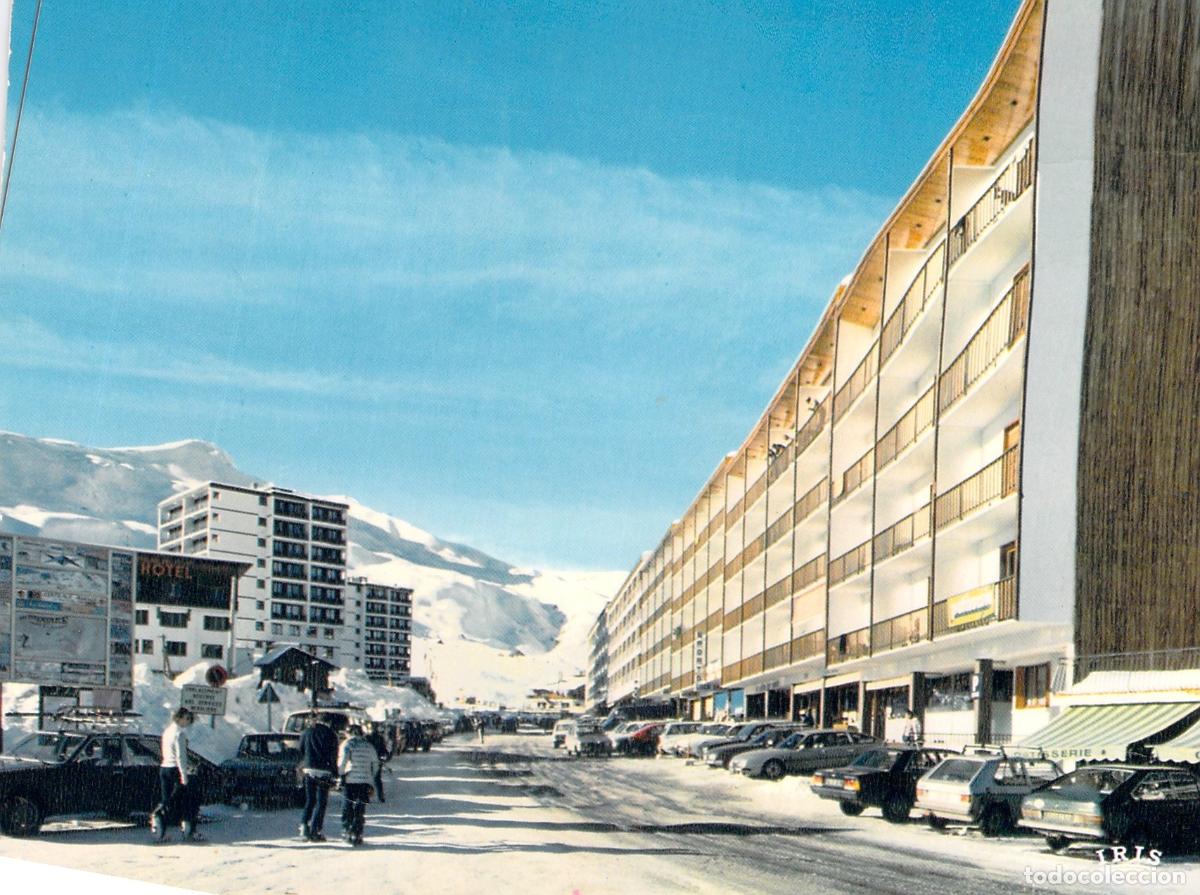 Postales: Postal de la Estaci&oacute;n de Esqu&iacute; La Toussuire en Saboya, Francia