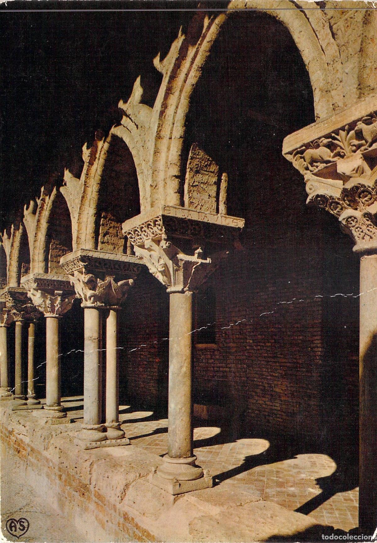 Postales: Tarjeta Postal Claustro de la Abad&iacute;a de Moissac Francia
