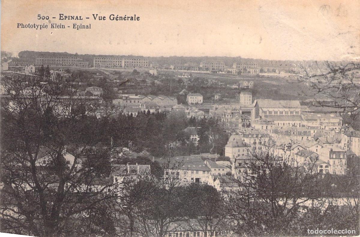 Postales: Postal de Vista General de &Eacute;pinal, Francia