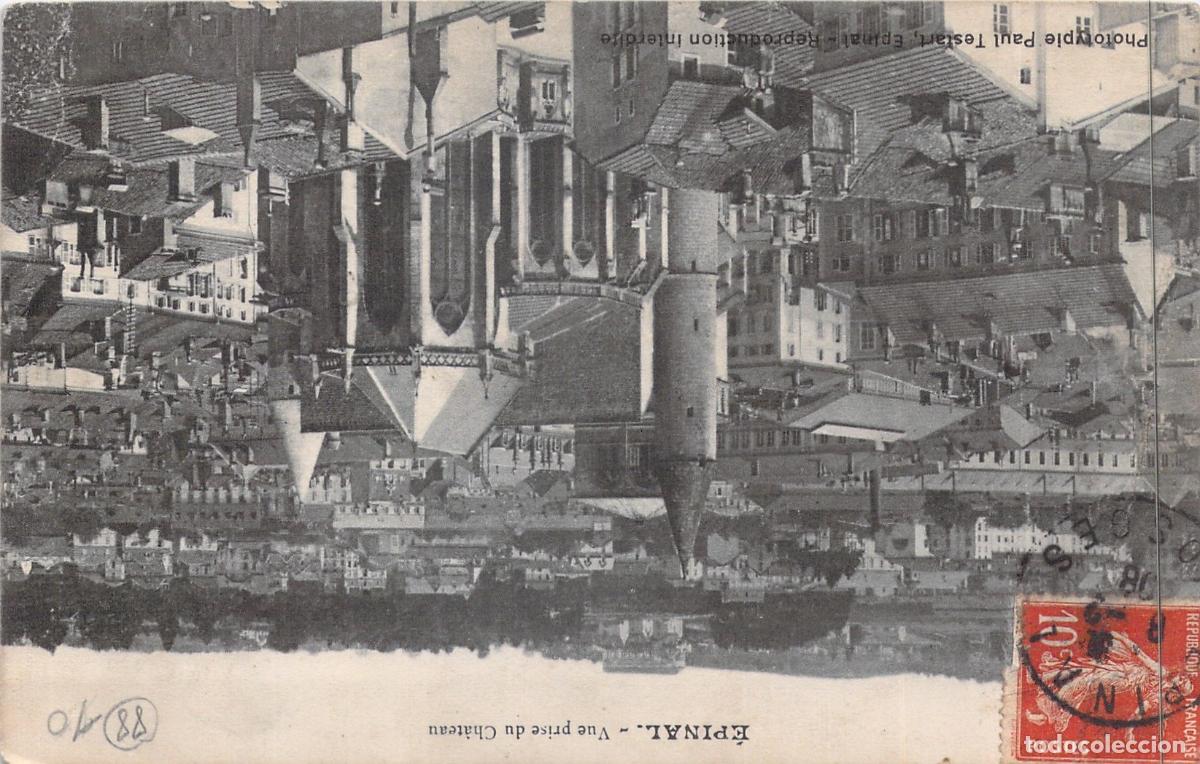 Postales: Postal de &Eacute;pinal, Francia - Vista Panor&aacute;mica desde el Castillo