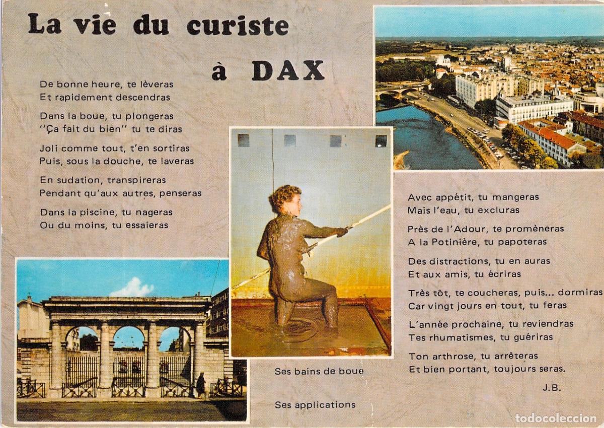 Cartes Postales: Postal de Dax Francia Balneario y Vida del Curista
