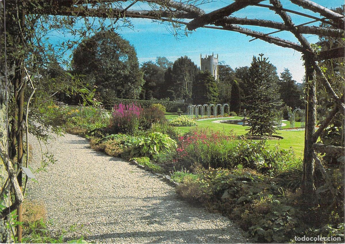 Postcards: Postal del Jard&iacute;n Victoriano en Arlington Court, Devon