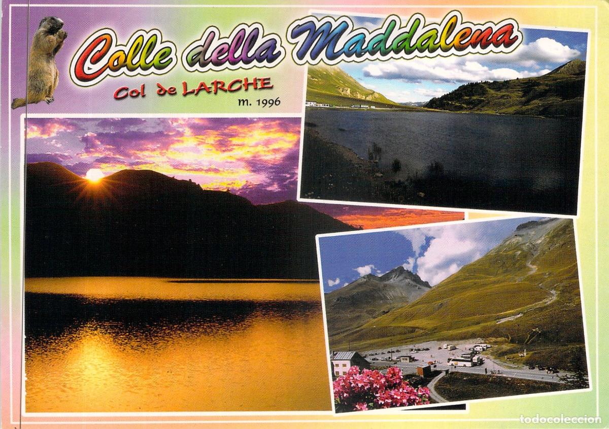 Postcards: Postal de Colle della Maddalena y Col de Larche, Valle Stura, Italia