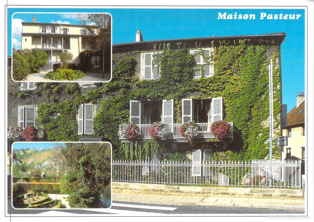 Postcards: Postal de la Casa de Louis Pasteur en Arbois, Jura