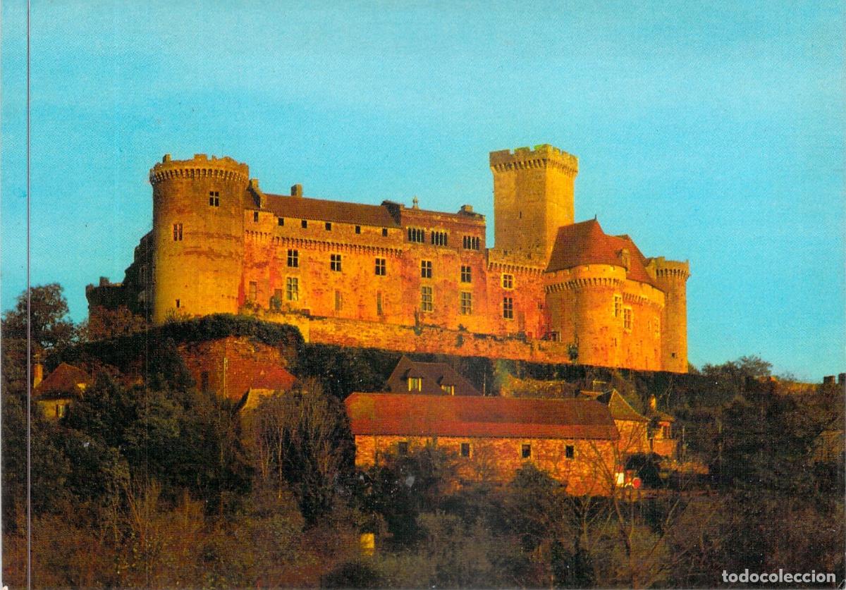 Cartoline: Postal del Castillo de Castelnau en el Departamento de Lot, Francia