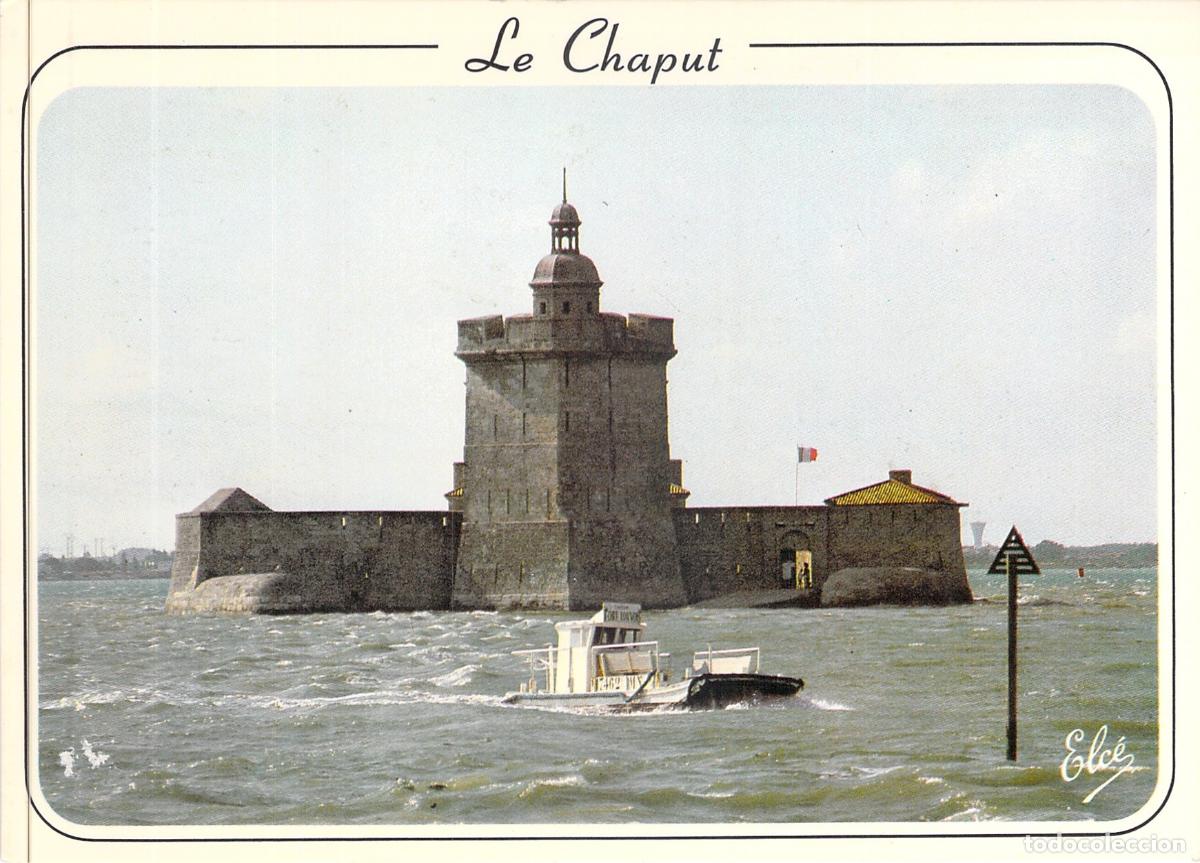 Postcards: Postal de Fort Louvois en la Isla de Ol&eacute;ron, Francia
