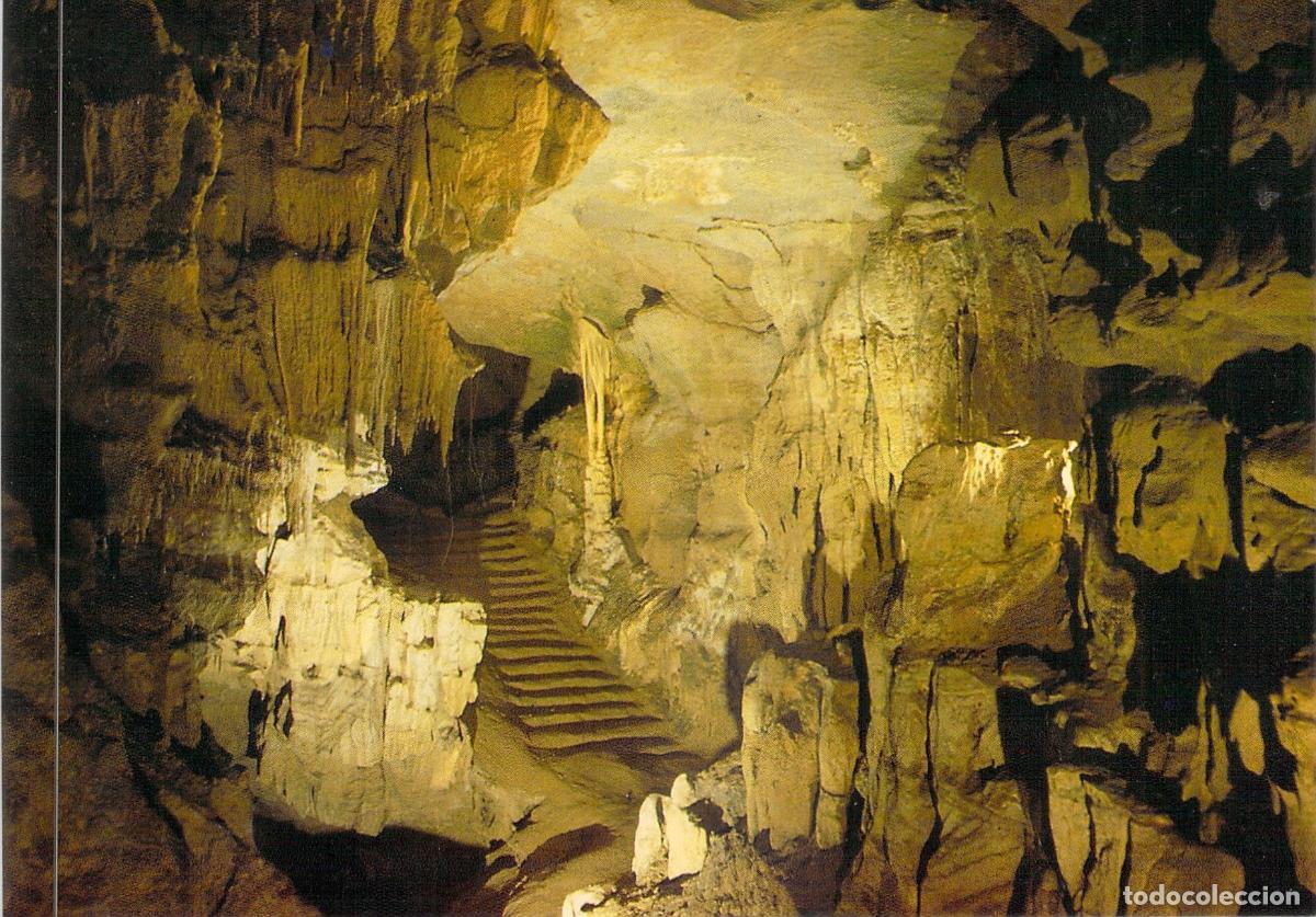 Cartoline: Postal de las Grutas de B&eacute;tharram - El Caos, Francia