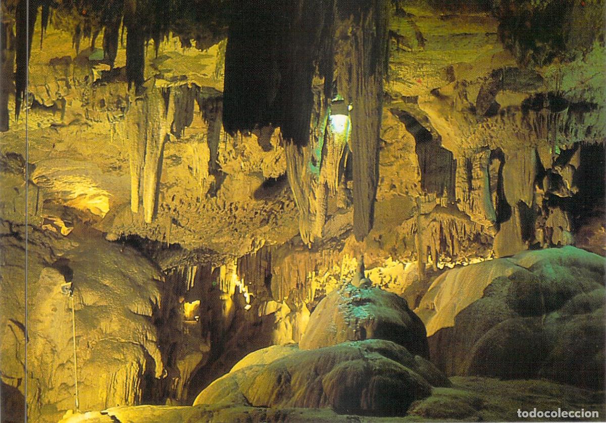 Cartoline: Postal de las Cuevas de Betharram, Francia - Sala de las Ara&ntilde;as