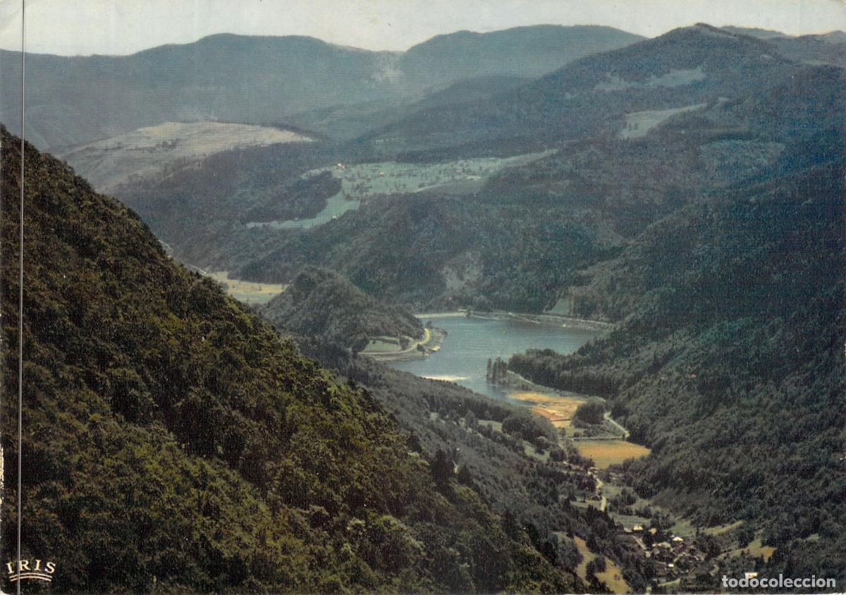 Cartoline: Postal de Francia: El Lago de Kruth-Wildenstein en Los Altos Vosgos