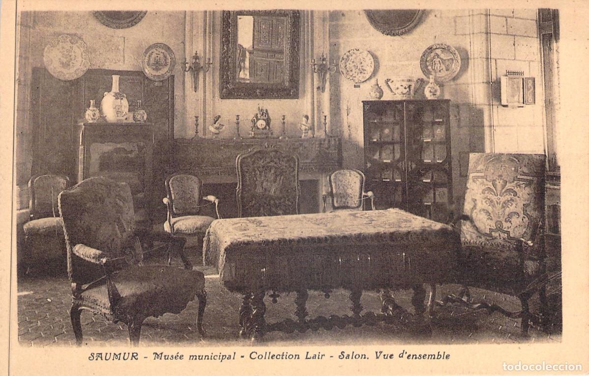 Cartes Postales: Postal del Sal&oacute;n del Museo Municipal en Saumur, Francia