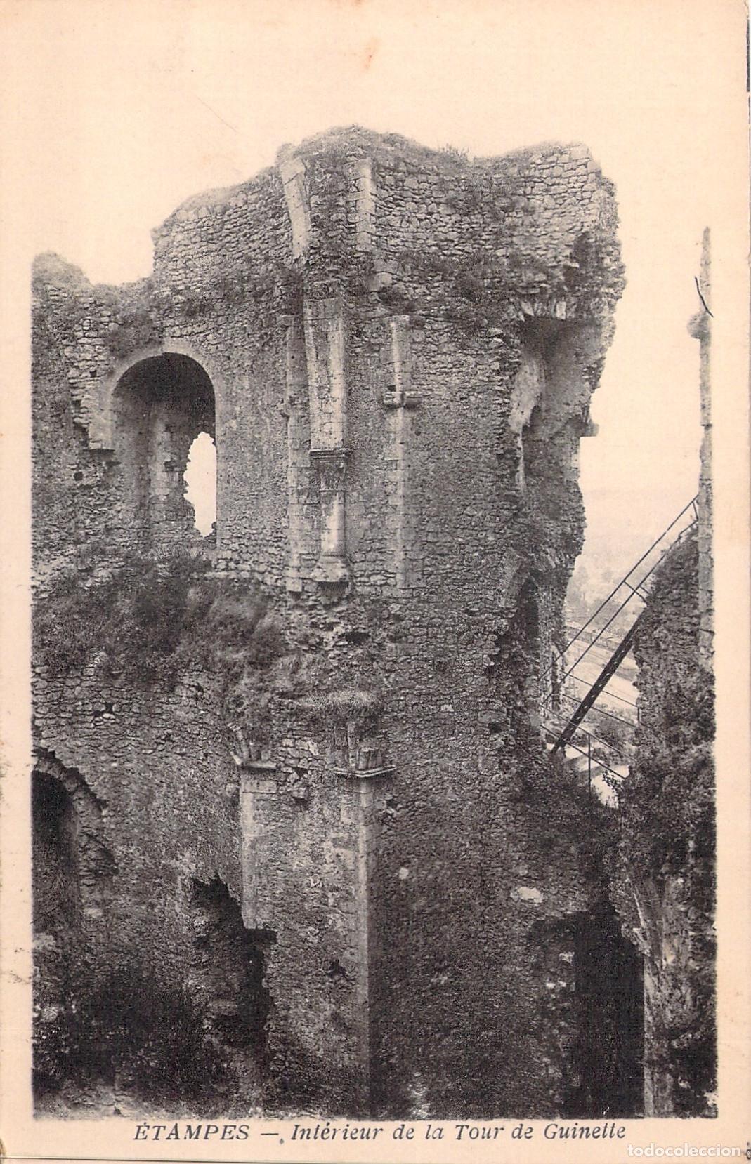 Cartes Postales: Postal de &Eacute;tampes: Interior de la Torre de Guinette, Francia