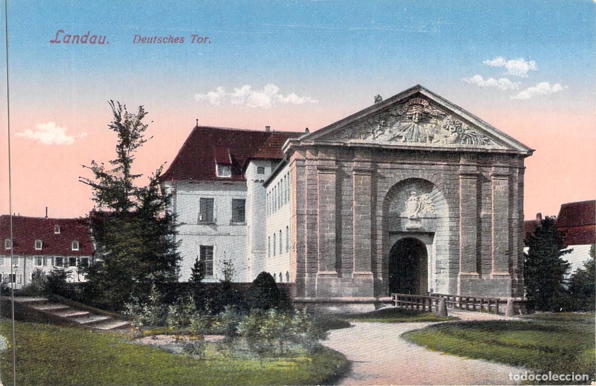 Cartes Postales: Postal de Landau: Puerta Alemana (Deutsches Tor), Alemania