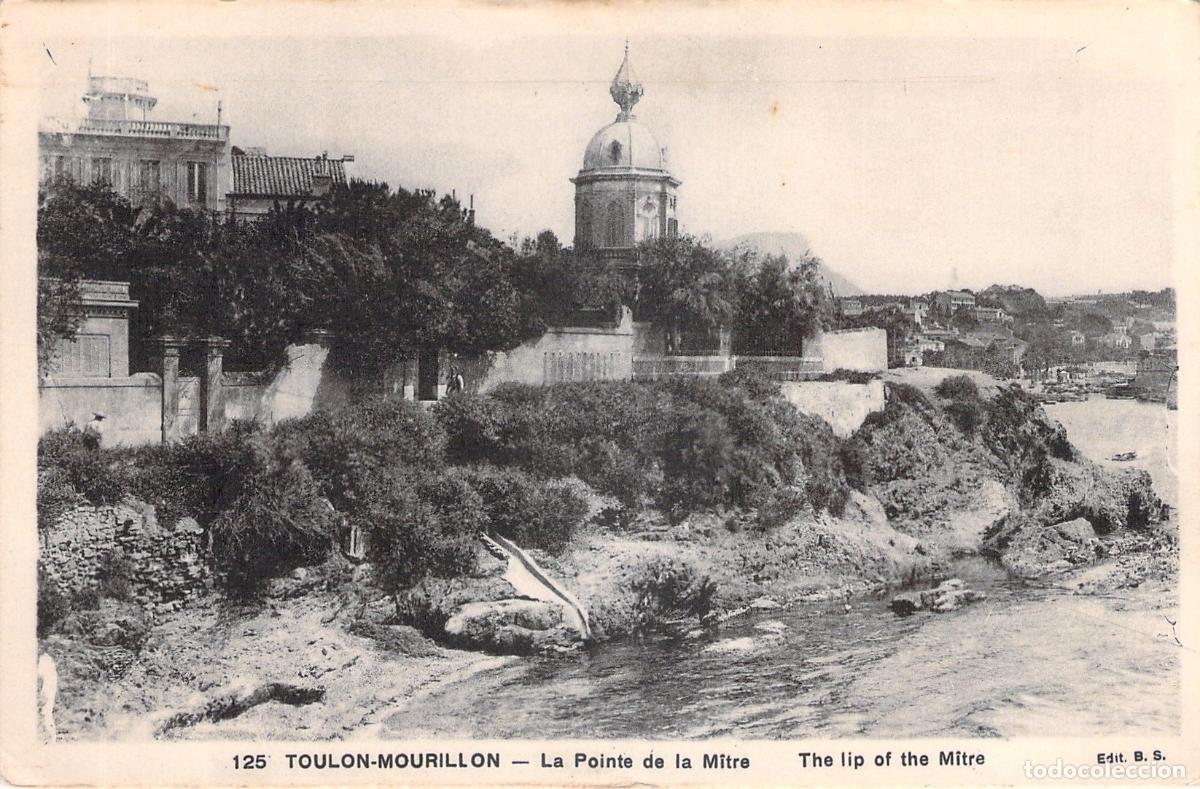Cartes Postales: Postal de La Pointe de la Mitre en Toulon-Mourillon, Francia