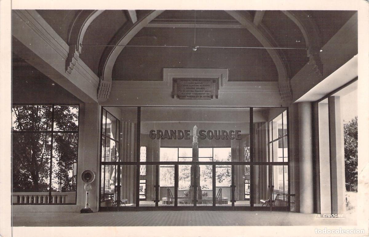 Postales: Postal de Vittel Francia Interior Grande Source Edici&oacute;n La Cigogne