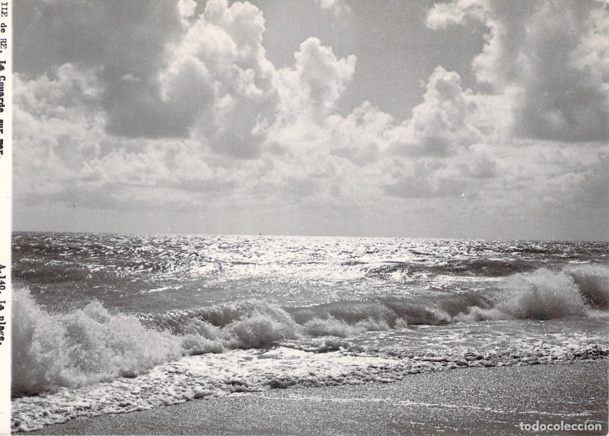 Postales: Postal de la playa de La Couarde-sur-Mer, Isla de R&eacute;, Francia