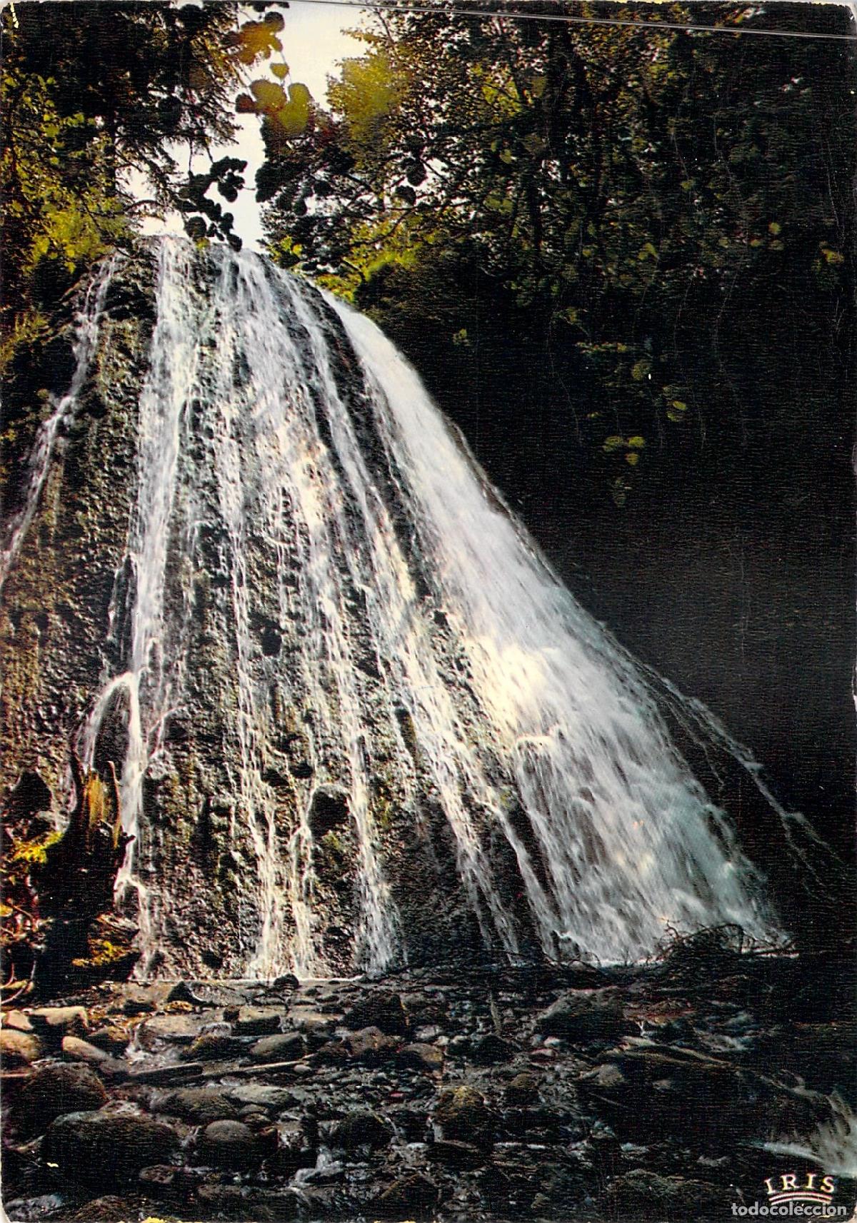 Postales: Postal de la Cascada du Rossignolet, Mont-Dore, Auvergne, Francia