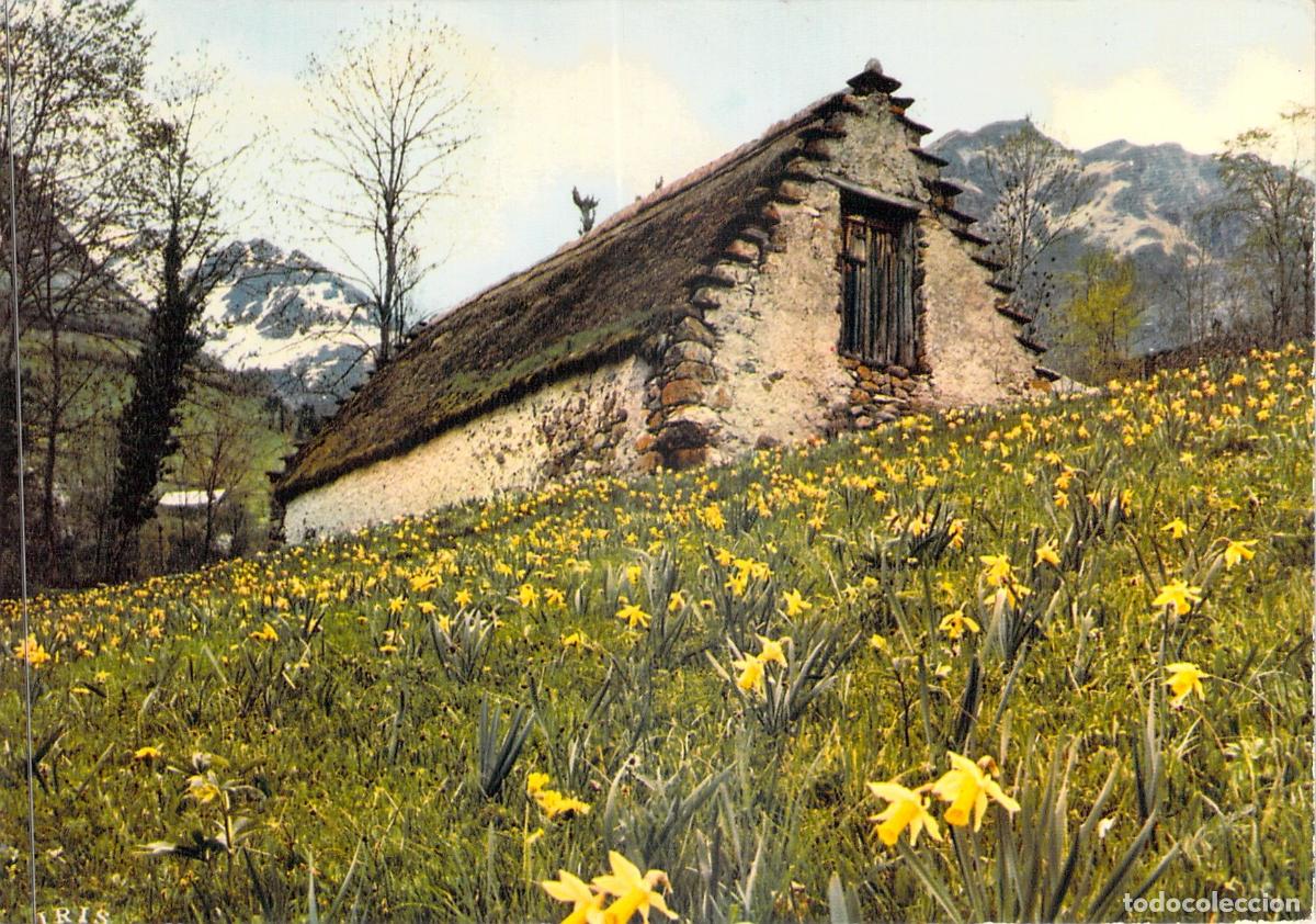 Postales: Postal Paisaje de los Pirineos Franceses en Primavera