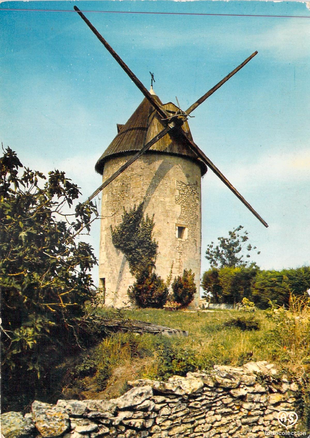 Postales: Postal de Molino de Viento en Au Pays de Monts, Vend&eacute;e