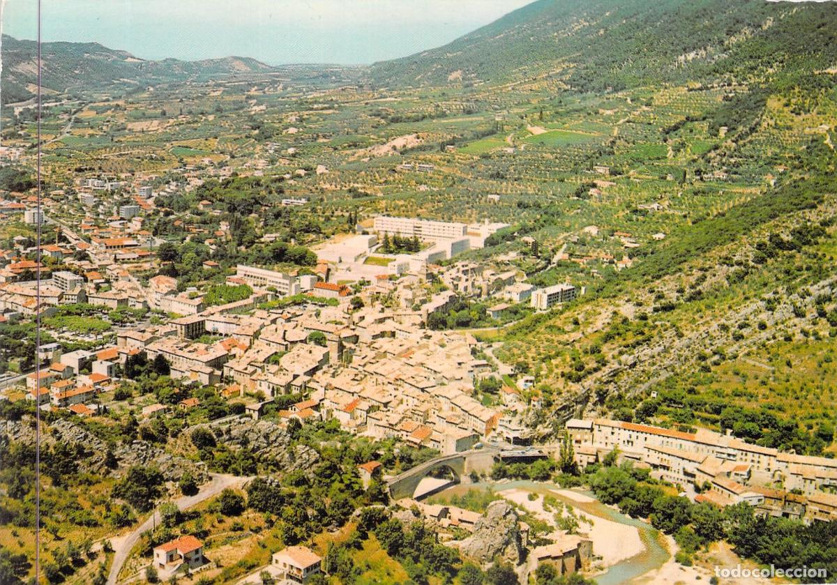 Postales: Postal de Vista A&eacute;rea de Nyons, Dr&ocirc;me, Francia