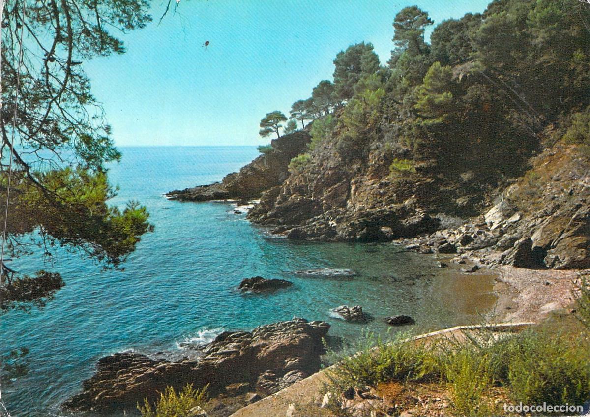 Postales: Tarjeta Postal Calanque aux reflets d'Or, Mediterr&aacute;neo, Francia