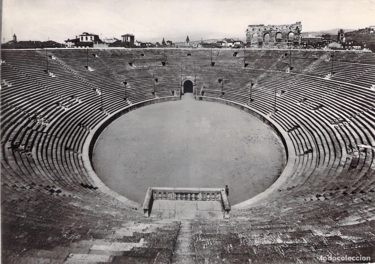 Cartes Postales: Postal del Interior de la Arena de Verona, Italia