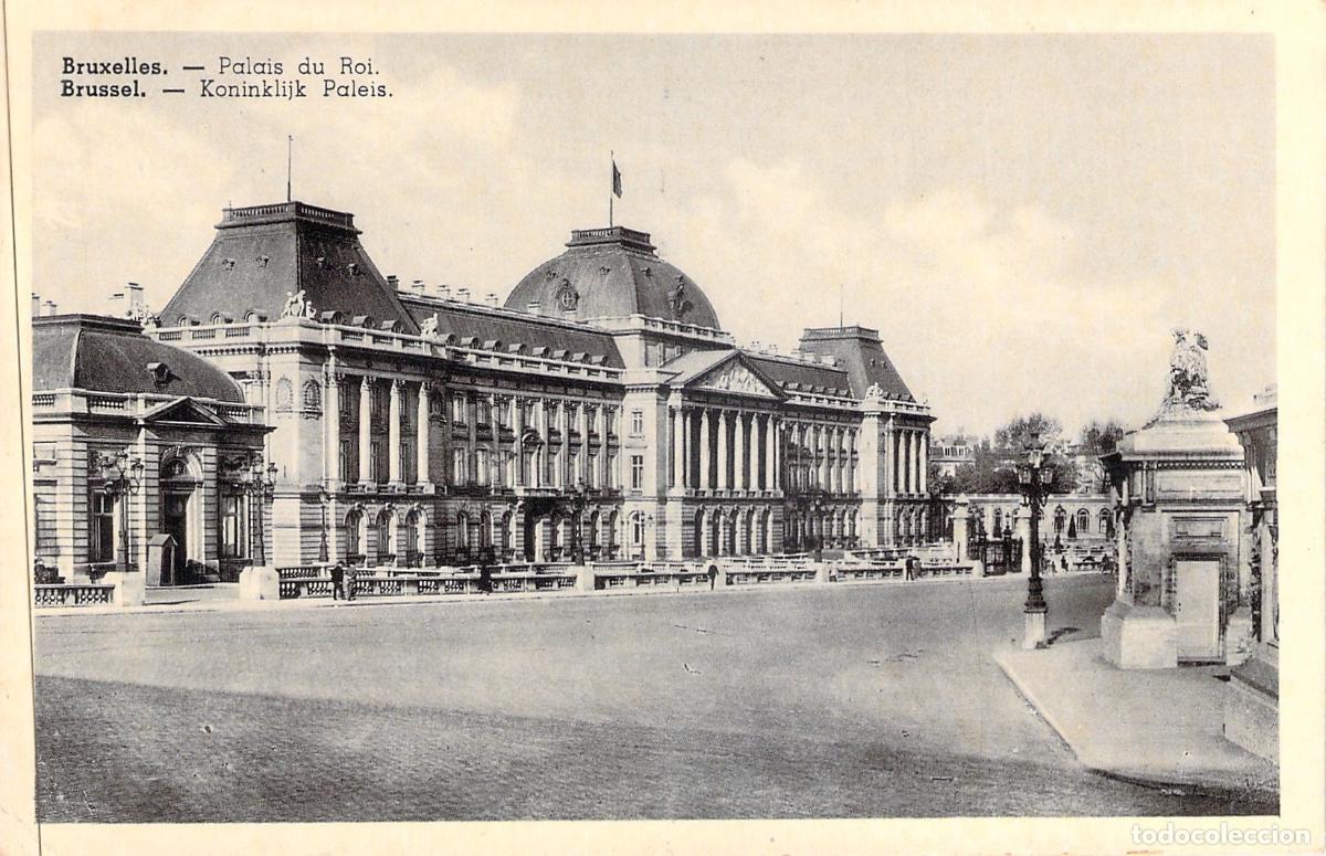 Cartes Postales: Postal del Palacio Real de Bruselas, B&eacute;lgica