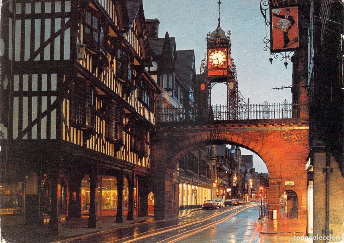 Cartes Postales: Postal de Eastgate y el Reloj Conmemorativo en Chester