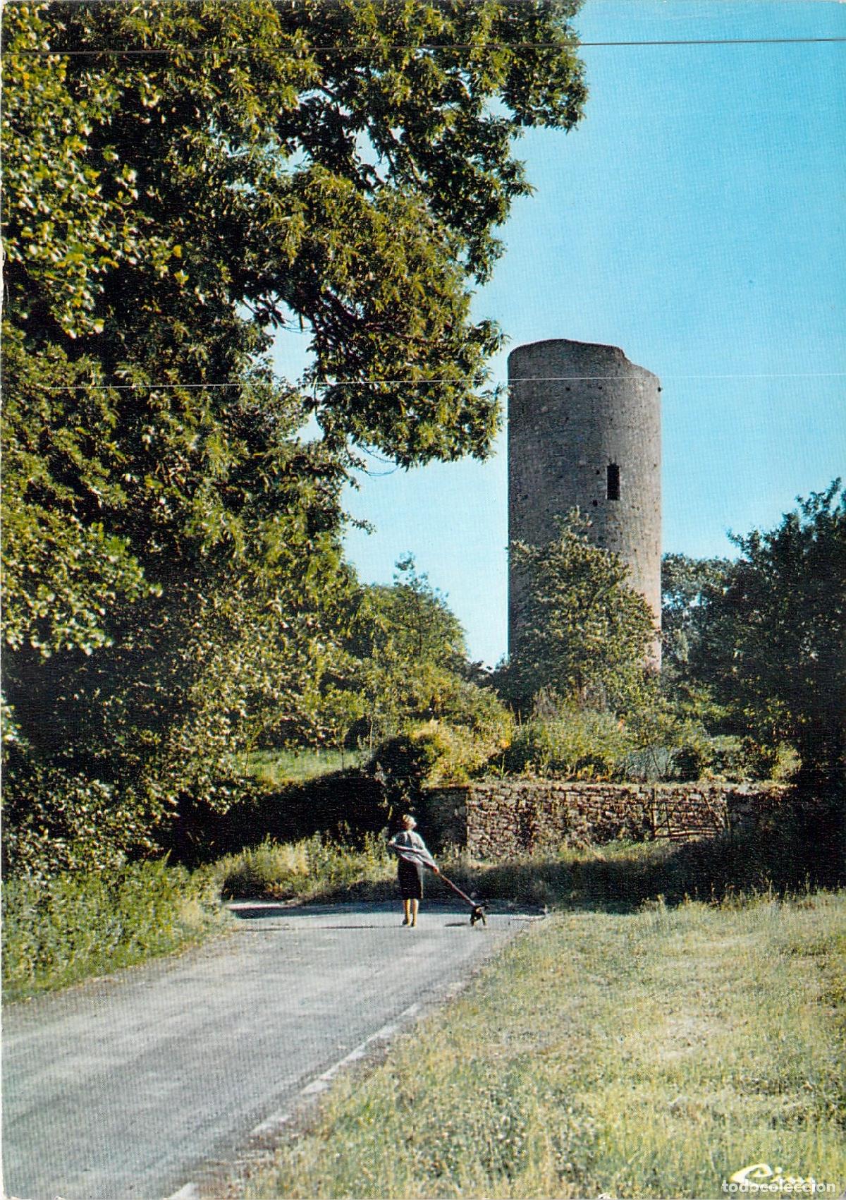 Cartes Postales: Postal de la Torre del Castillo de Chalus-Chabrol en Haute-Vienne