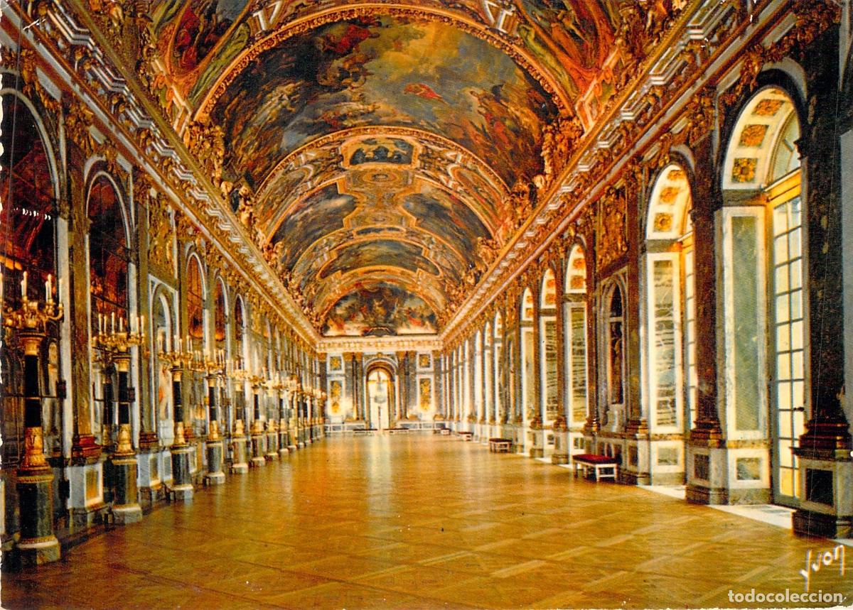 Cartes Postales: Postal Palacio de Versalles - Galer&iacute;a de los Espejos, Francia