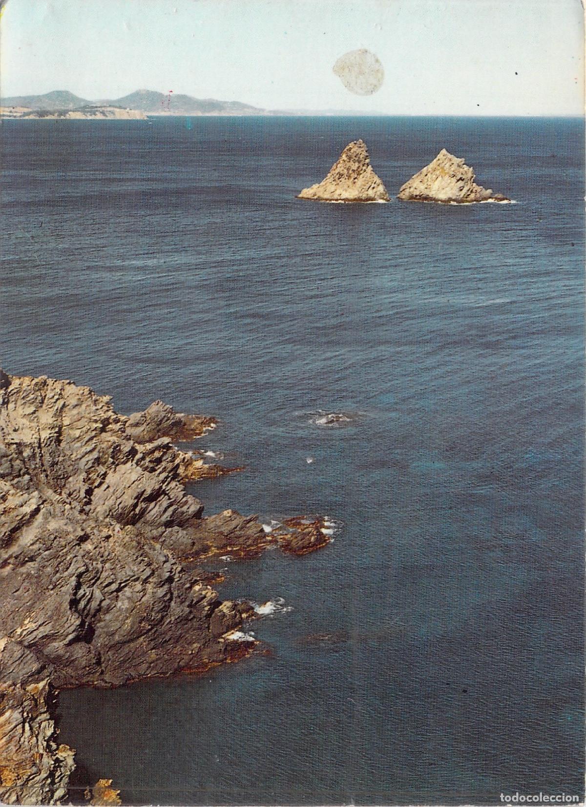Postkarten: Postal de La Seyne-sur-Mer, Vista de las rocas Deux Fr&egrave;res, Costa Azul