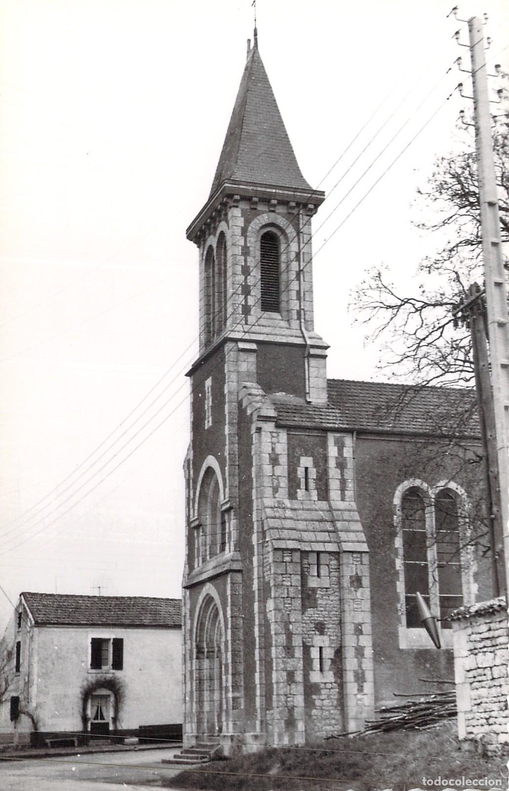 Postales: Postal de la Iglesia de Sainte-Christine, Vend&eacute;e, Francia