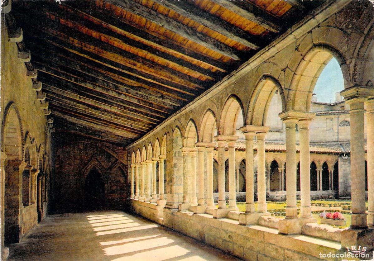 Postales: Postal del Claustro de la Iglesia Colegiata de Saint-&Eacute;milion