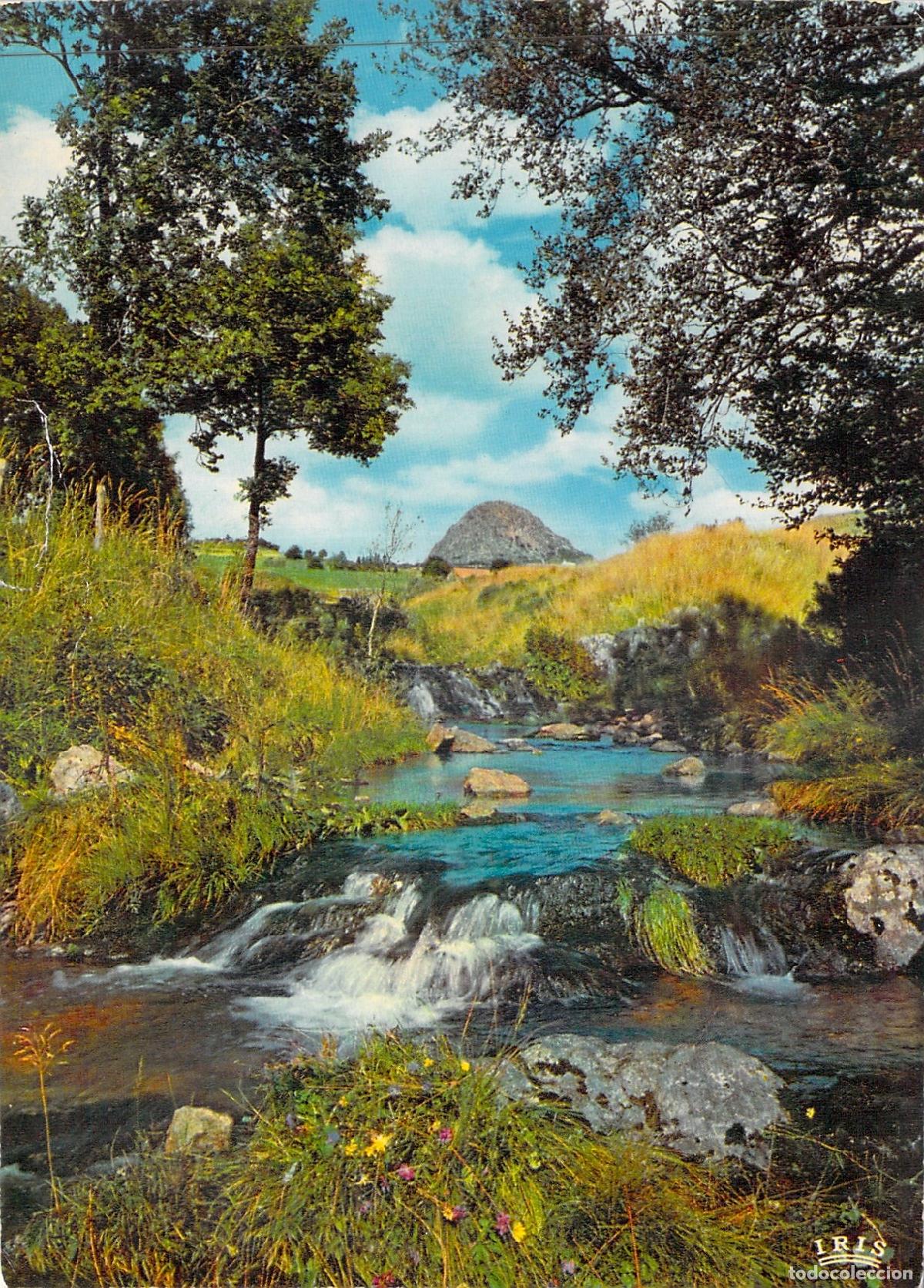 Cartoline: Postal del Mont Gerbier de Jonc y el R&iacute;o Loira, Ard&egrave;che, Francia