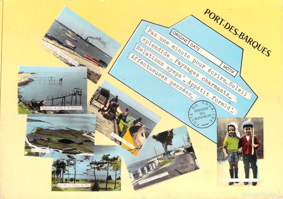 Postales: Tarjeta Postal Multi-vista de Port-des-Barques, Francia