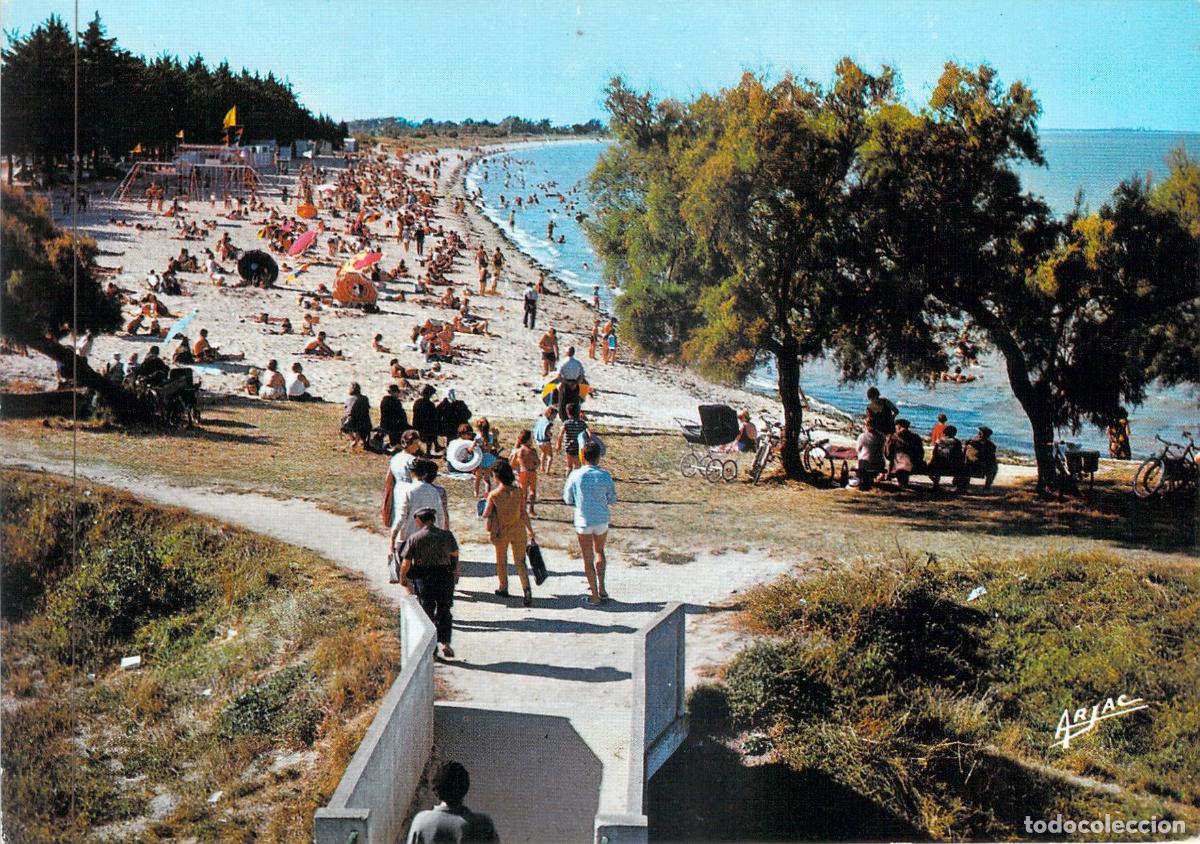 Postales: Postal de la Playa de Le Ch&acirc;teau en la Isla de Oleron