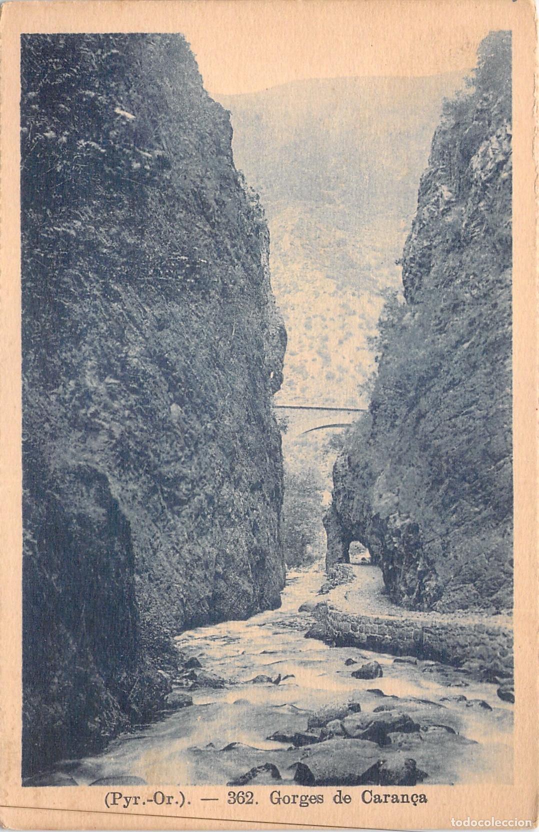 Postkarten: Postal de las Gargantas de Caran&ccedil;a en los Pirineos Orientales