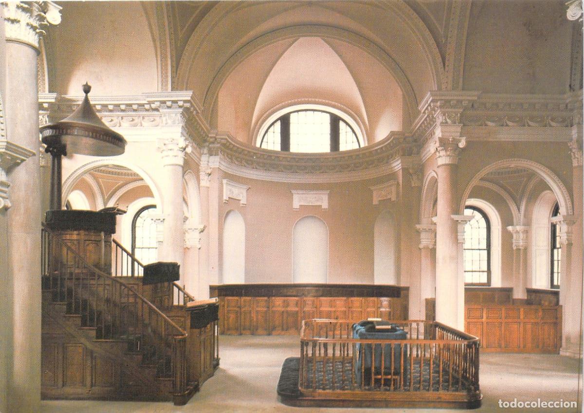 Postales: Postal Interior de la Capilla Gibside en County Durham