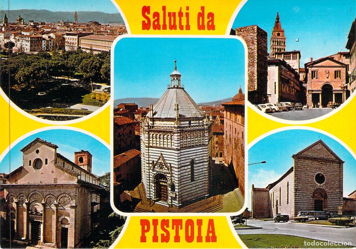 Postales: Postal de Vistas M&uacute;ltiples de Pistoia, Toscana, Italia