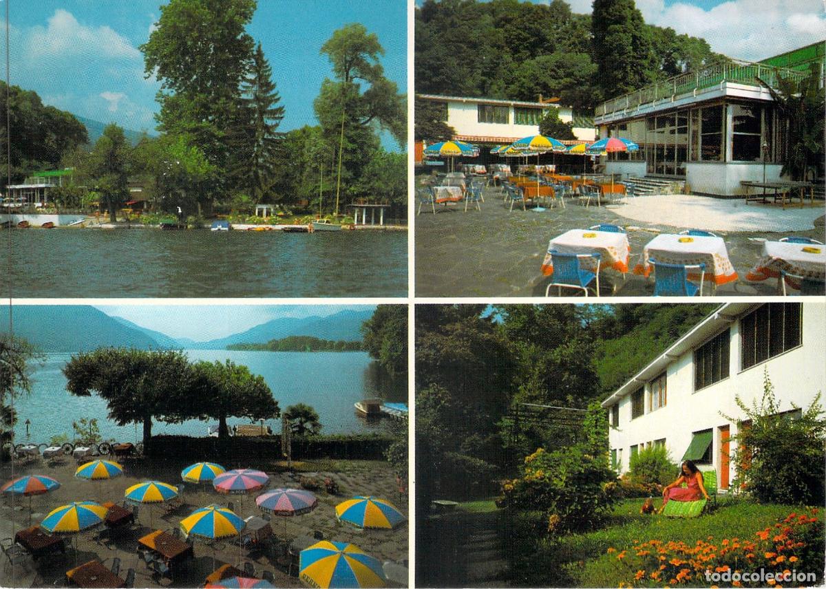 Postkarten: Postal Hotel-Restaurant Tropical en Agno-Lugano, Suiza