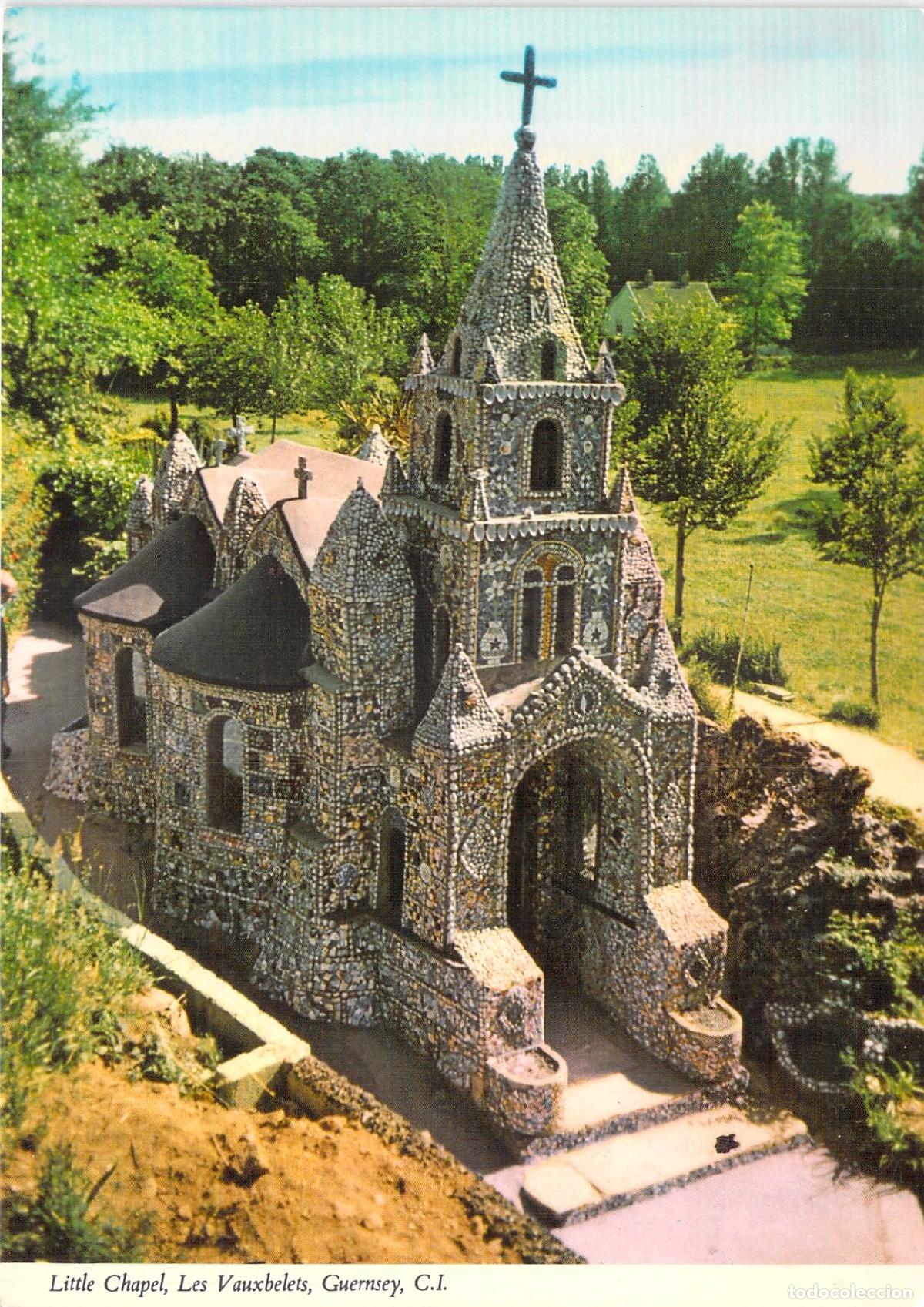 Postkarten: Postal de la Peque&ntilde;a Capilla en Les Vauxbelets, Guernsey