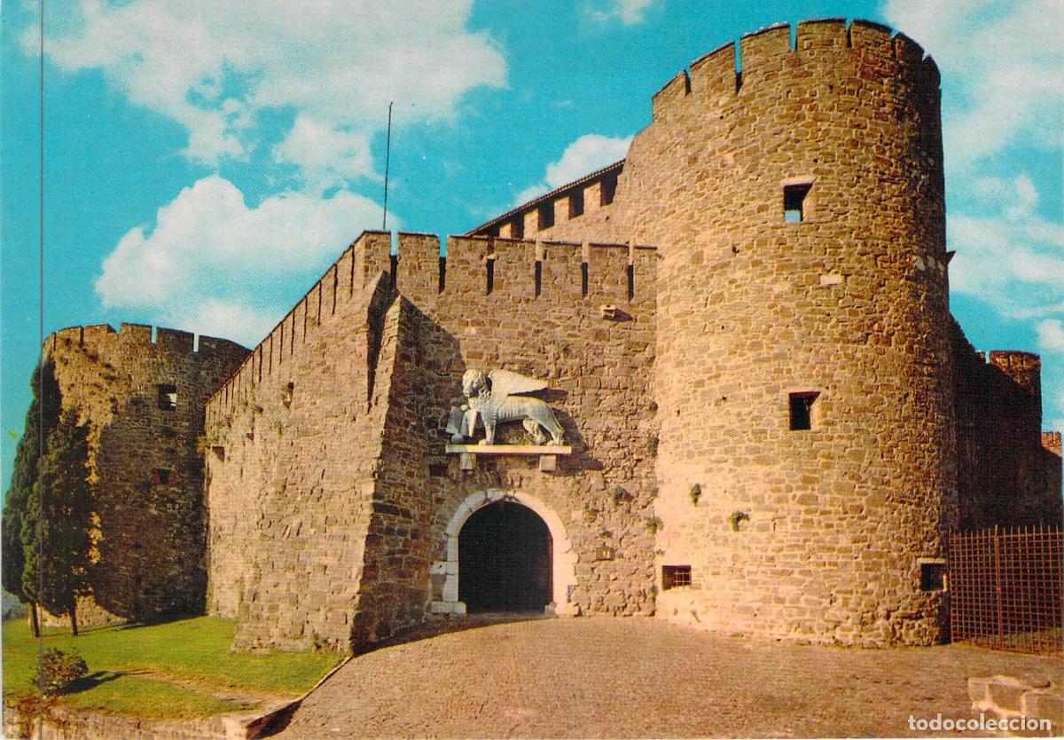 Postales: Postal del Castillo de Gorizia en Italia