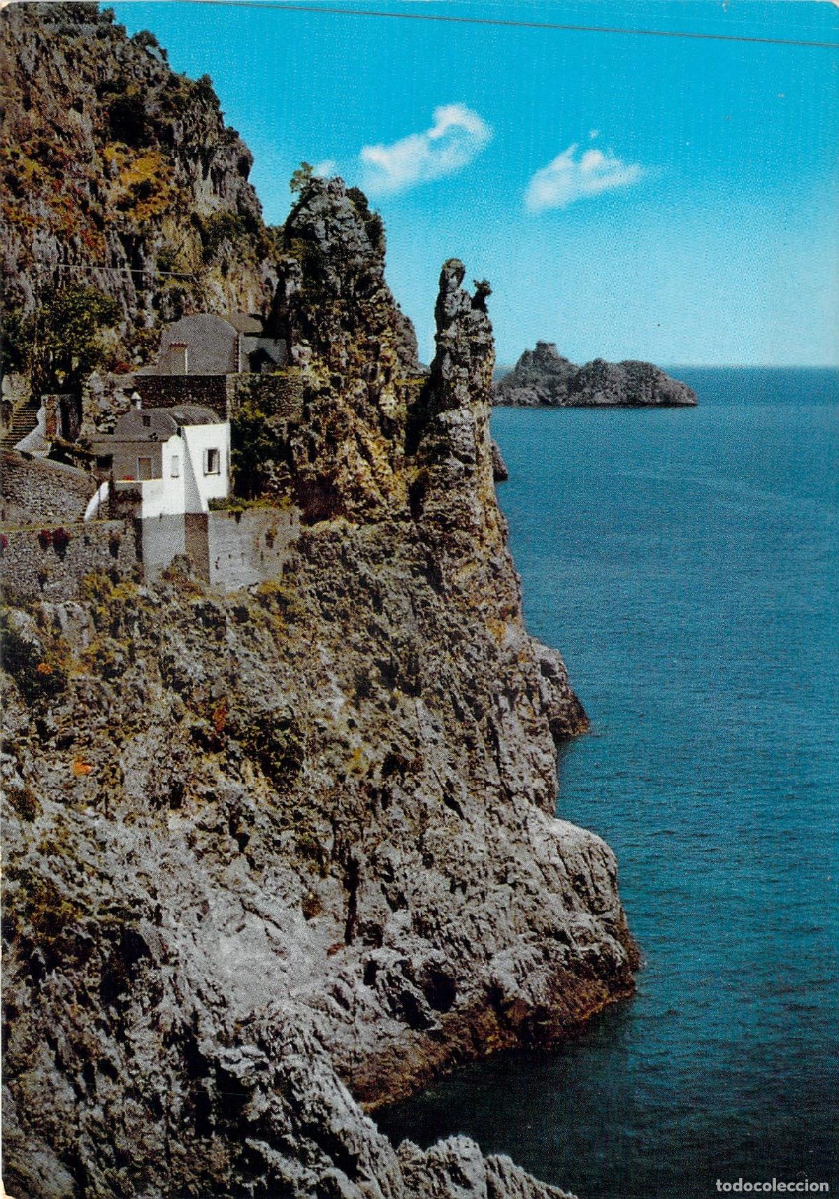 Postales: Postal de Furore Costa Amalfitana Rocas de la Madonna y el Ni&ntilde;o