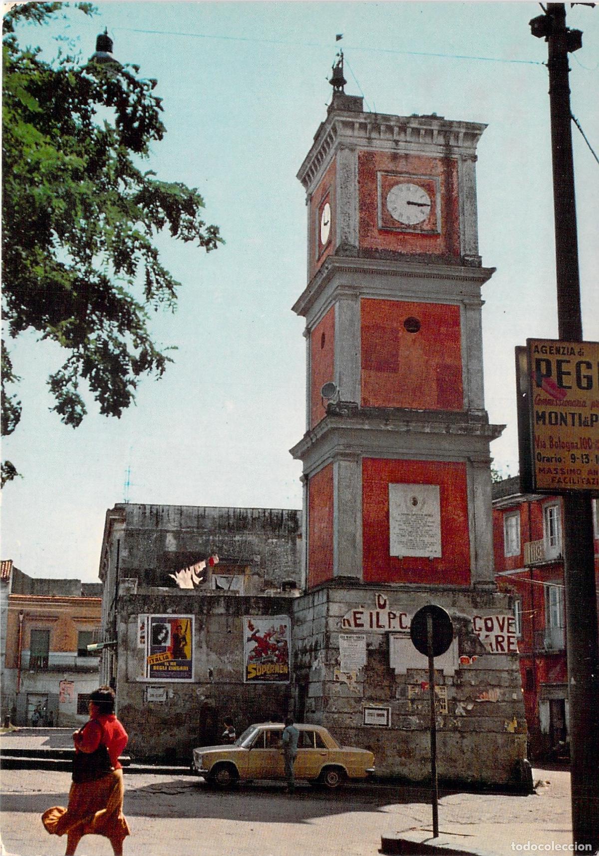 Postales: Postal de la Piazza Cesare Battisti en Caivano, N&aacute;poles