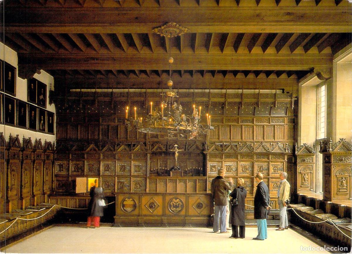 Postales: Postal de la Sala de la Paz (Friedenssaal) en M&uuml;nster, Alemania